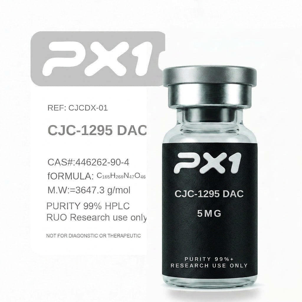 CJC-1295 DAC Black Label pre-reconstituted research peptide vial