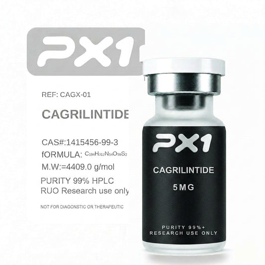 Cagrilintide Black Label pre-reconstituted research peptide vial