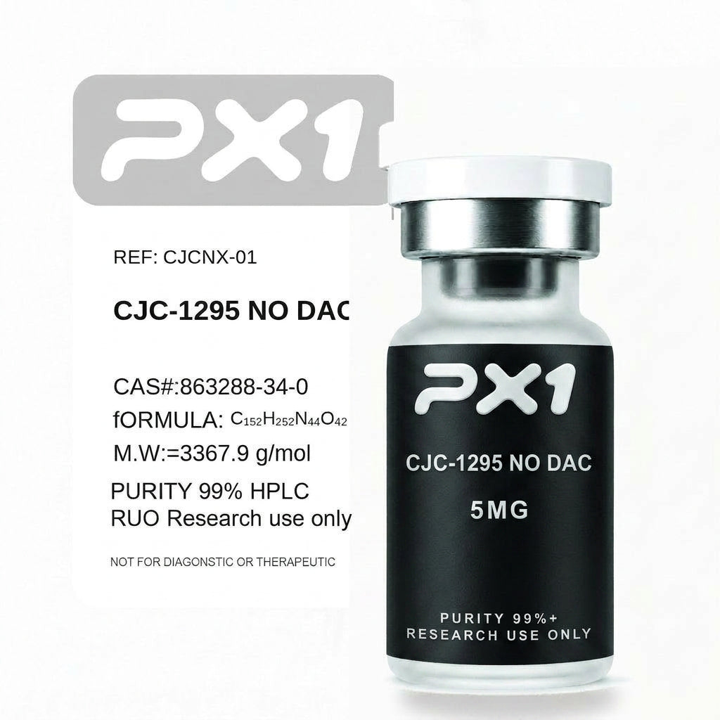 CJC-1295 NO DAC Black Label pre-reconstituted research peptide vial