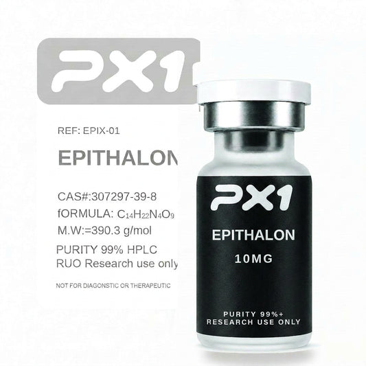 Epithalon Black Label pre-reconstituted research peptide vial