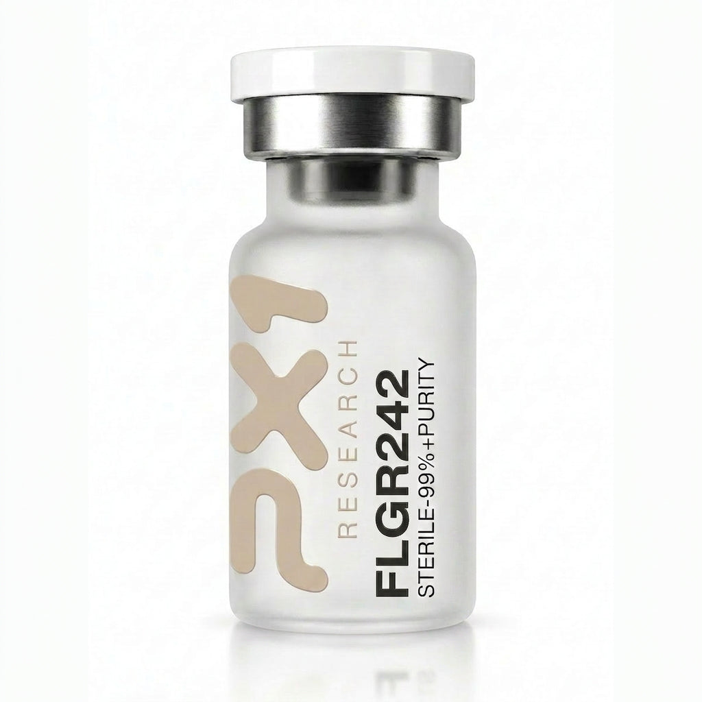PX1 Research FLGR242 lyophilized peptide vial