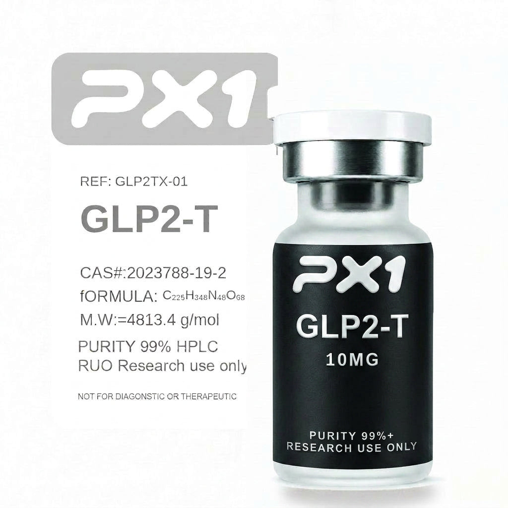 GLP2-Tirzepatide Black Label pre-reconstituted research peptide vial